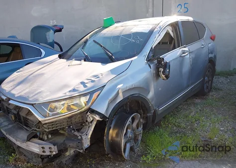 2019 Honda Cr-V Ex из США, поврежденный, VIN 5J6RW1H52KA036047